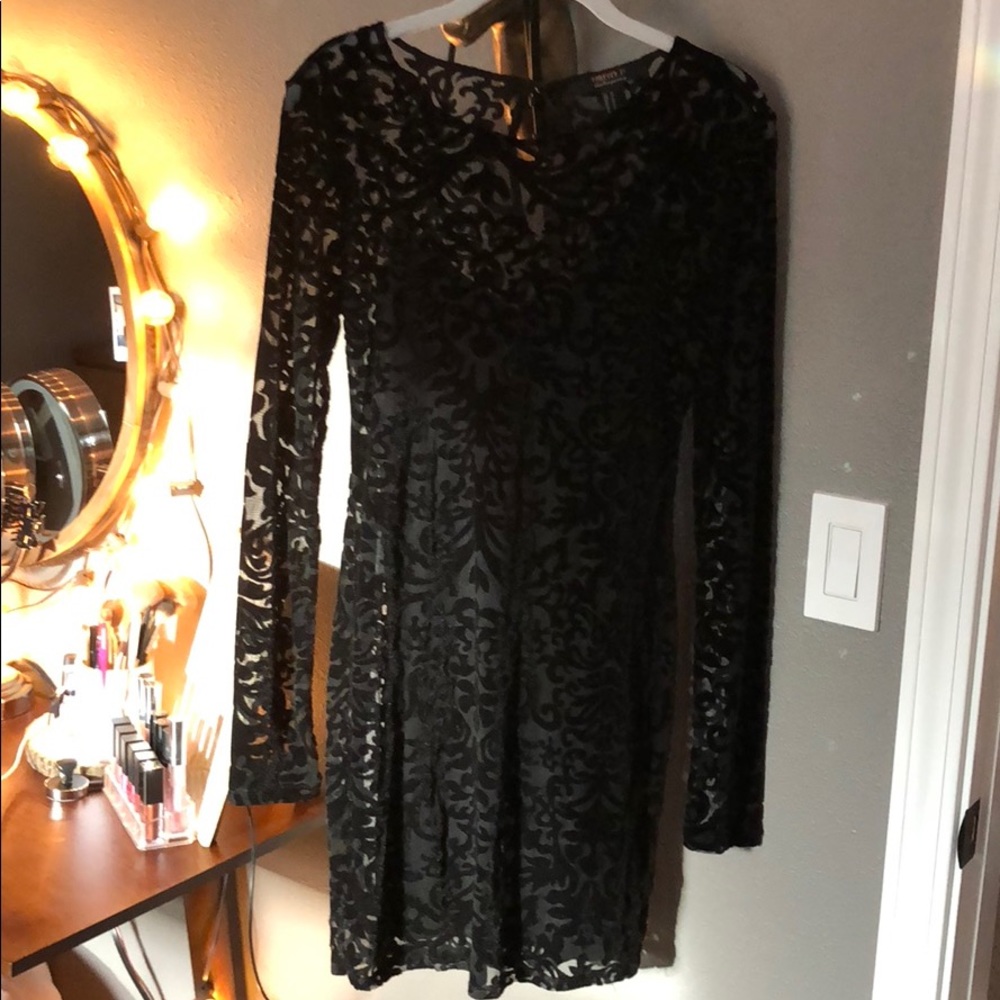 Forever 21 Black Lace Dress LBD
